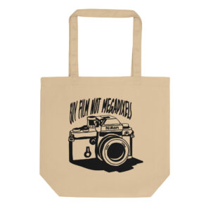 "Buy Film Not Megapixels" Shopping bag ecologica