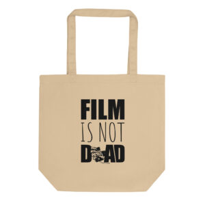 "Film Is Not Dead" Shopping bag ecologica