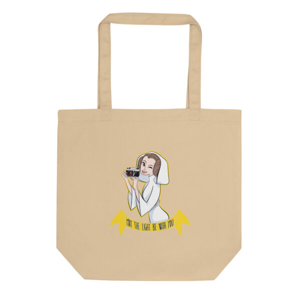 “May The Light Be With You” Shopping bag ecologica.